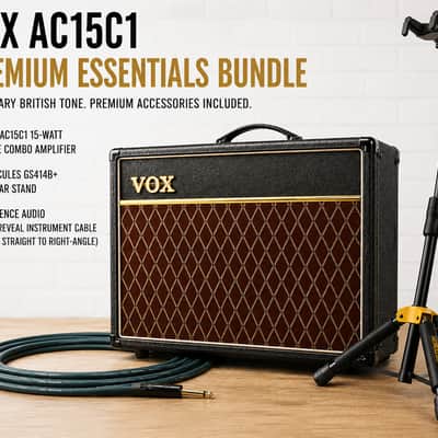 VOX AC15C1 Stage & Studio Bundle