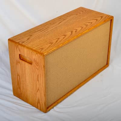 Alessandro 2x12 Oak Guitar Cabinet – Vintage Vox Speakers – 16 Ohm – Great Match for AC30-Style Amps