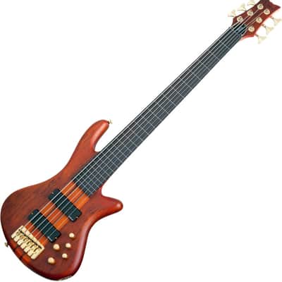 Schecter Stiletto Studio-6 FL Electric Bass Honey Satin