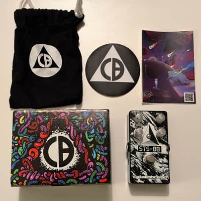 Catalinbread STS-88 Flanger Reverb Guitar Effect Pedal With Box