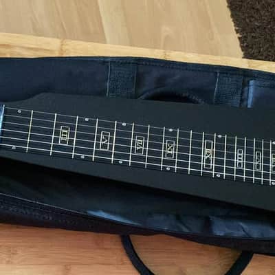 Harley Benton Slider II lap steel guitar in metallic black Excellent Condition