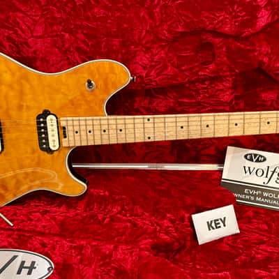 EVH Wolfgang 2010 - Amber Quilt (Gorgeous!)
