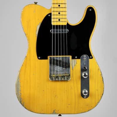 Fender Custom Shop Telecaster 1952 Masterbuilt Todd Krause Heavy Relic 2023 - Butterscotch Blonde