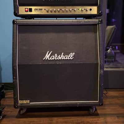 Marshall JCM 2000 DSL 100 Dual Super Lead 2-Channel 100-Watt 4x12" Guitar Amp Half Stack 2000s - Black