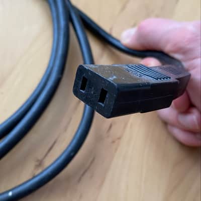 Roland Power Cable 1980s 2-prong IEC Juno 106 106s HS-60 D50