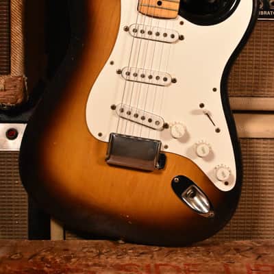 Fender Stratocaster 1954 "Tremolo Cover serial"- Sunburst - John Entwistle