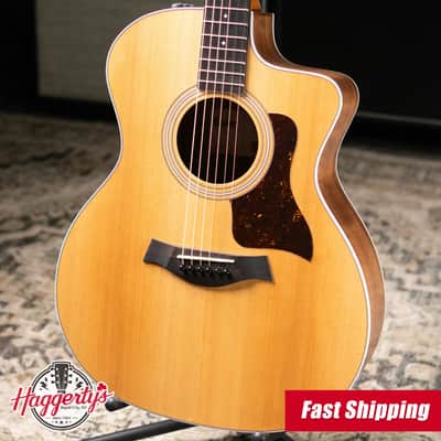 Taylor 214ce Grand Auditorium Acoustic-Electric Guitar with Gig Bag