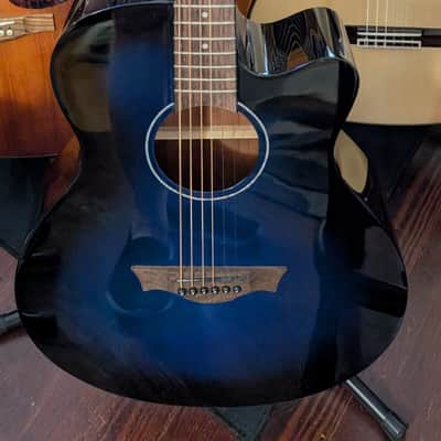 Dean AX Performer Blue Burst Acoustic Electric Guitar