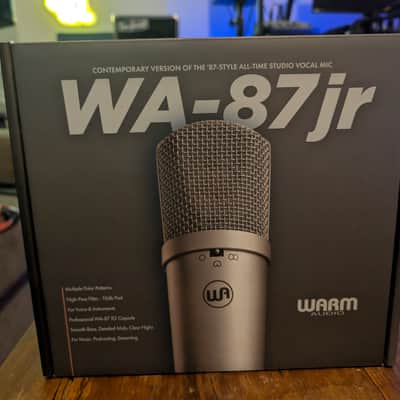 Warm Audio WA-87jr Large Diaphragm Multipattern Condenser Microphone 2020 - Present - Nickel