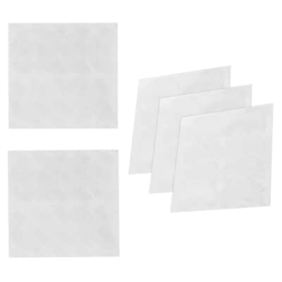 5 Sheets - 40 Pcs Flute Mouthpiece Pads Cushions Flute Non Slip Lip Pad Protection Mouthpiece Patches Anti Slip Lip Patch Maintenance Tool Accessories