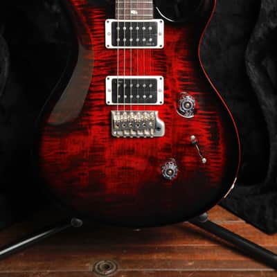PRS Custom 24 Fire Smokeburst Electric Guitar
