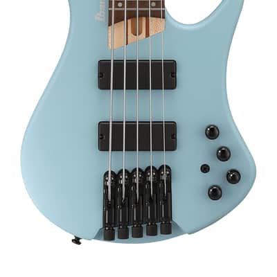 Ibanez Bass Workshop EHB605 5-string Electric Bass Guitar, Purist Blue Matte