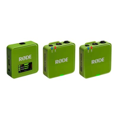 RODE Wireless GO (Gen 3) Compact Wireless Microphone System (2.4 GHz, Green)
