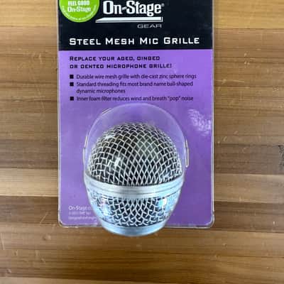 On-Stage SP58 Steel Mesh Mic Grille 2010s - Grey