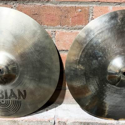 Sabian 14" AA Rock Hi-Hat Cymbals (Pair) 1985 - 2001 - Brilliant