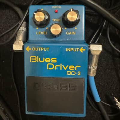 Boss BD-2 Blues Driver (Silver Label) 1995 - Present - Blue