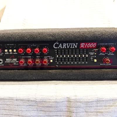 Carvin R1000 Red Line Stereo Bass Amp