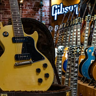 Gibson Murphy Lab 1957 Les Paul Special Single Cut Reissue 2025 - Ultra Light Aged Tv Yellow
