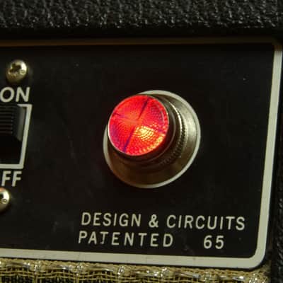 Invisible Sound Guitar amplifier Jewel Lamp Indicator amp jewel. Model RC 01. For pilot light