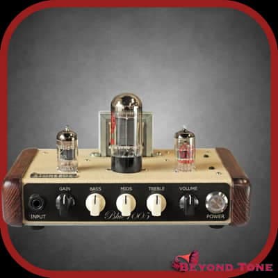Xtonebox Blue 1005 Mini Tube Guitar Amplifier - cream - boutique