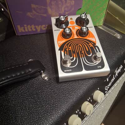 kittycasterFX Tremdriver Preamp / Harmonic Tremolo 2022 - Present - Silver / Orange