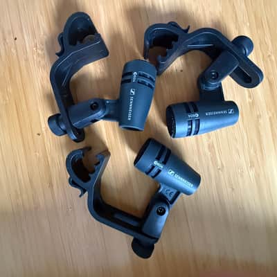 Sennheiser e604 Clip-On Drum Mics (3-Pack) 1998 - Present - Gray