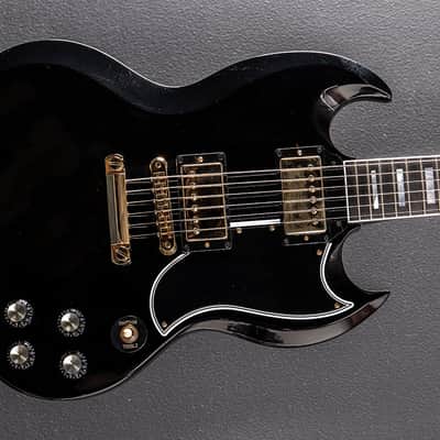 Gibson Custom Shop SG Custom 2-Pickup w/Ebony Fingerboard Gloss – Ebony