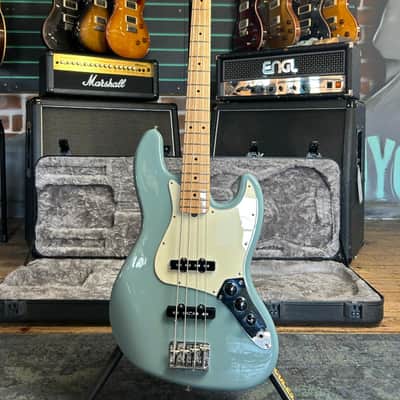 Fender American Professional Jazz Bass Sonic Grey 2017 Electric Bass