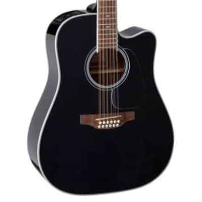 Takamine GD30CE-12 BLK G30 Series 12-String Dreadnought Cutaway Acoustic/Electric Guitar - Very Good