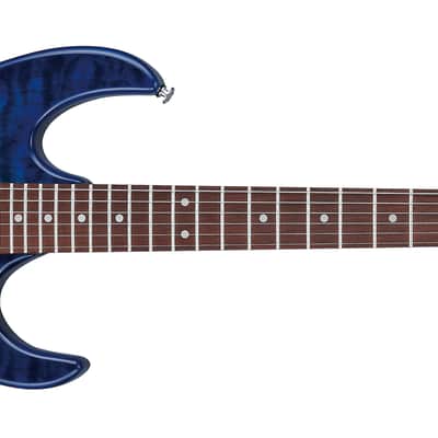 Ibanez GIO GRX70QA Transparent Blue Burst