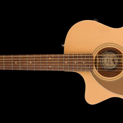 Fender Newporter Player Left-handed Acoustic-electric Guitar - Natural