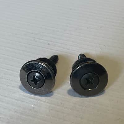 1990's Japan Ibanez S & RG Series Large Head Oversize Cosmo Black Strap Buttons