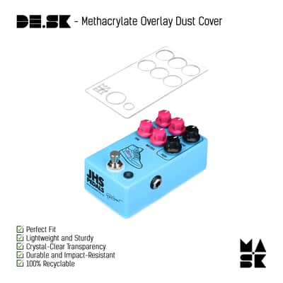 Protective Methacrylate Overlay Dust Cover for JHS PG-14