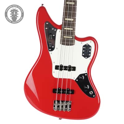 2010 Fender Jaguar Bass MIJ Hot Rod Red