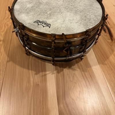 Ludwig Black Beauty snare drum mid 1920s era