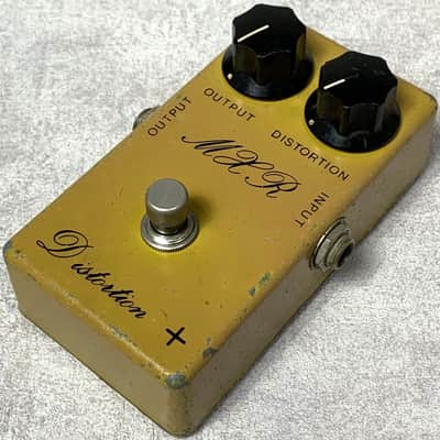 Used MXR Distortion+ 1975-76 Yellow Pedal