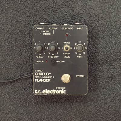 TC Electronic Stereo Chorus + Pitch Modulator & Flanger, '80s