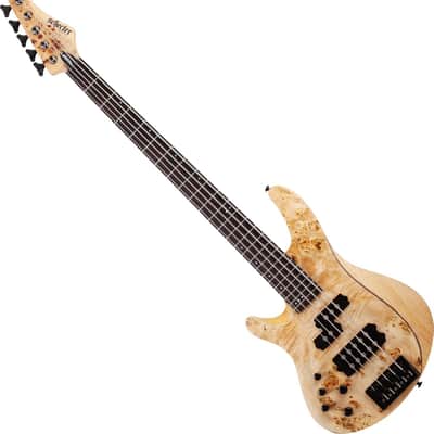 Schecter Reaper-5 Lefty Electric Bass Natural Satin