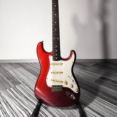 1983 Fender JV stratocaster ST62-65 - CAR candy apple red MIJ Japan
