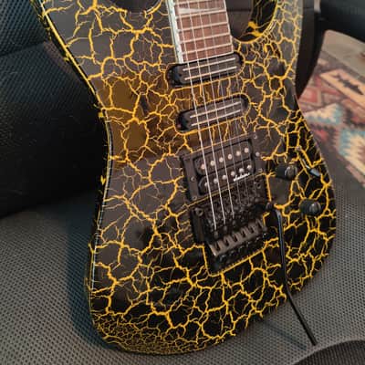 Jackson X Series SL3X DX Yellow 🟡 Crackle Soloist
