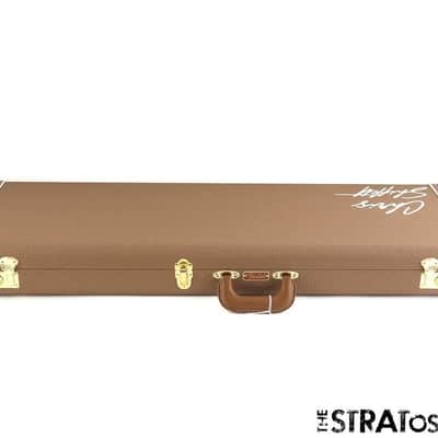 Fender Chris Shiflett Cleaver Tele Deluxe Signature Brown, Strat HARDSHELL CASE.