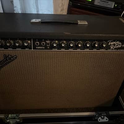 Fender Twin Reverb 2-Channel 85-Watt 2x12" Guitar Combo 1963 - 1967 - Black Panel