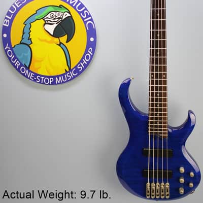 Ibanez BTB400QM-TB Standard 2001 - 2002 - Transparent Blue