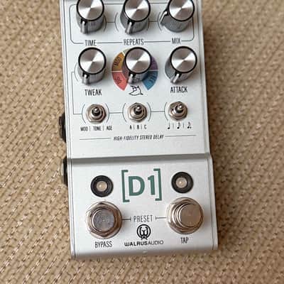 Walrus Audio Mako D1 High-Fidelity Stereo Delay V1 Pedal