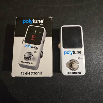 TC Electronic PolyTune Mini Tuning Pedal 2010s - White