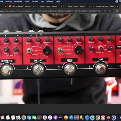 Mooer Red Truck 6-Effect Guitar Pedal w. Case (, FX Loop, Switcher, & Tempo Sync)