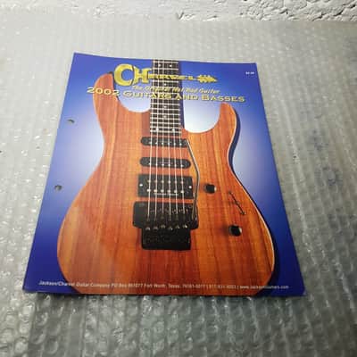 2002 CHARVEL GUITARS FLYER