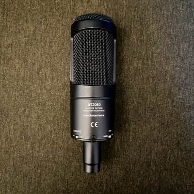 Audio-Technica AT2050 Large Diaphragm Multipattern Condenser Microphone 2010s - Black