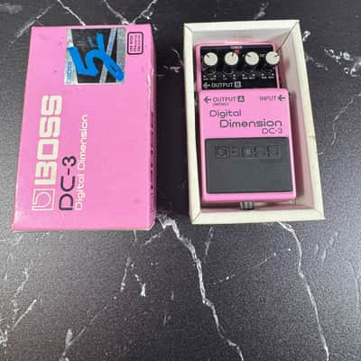 Boss DC-3 Digital Dimension (Blue Label) 1988 - 1989 - Pink with box