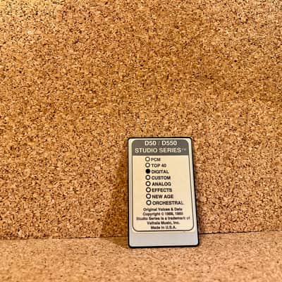 Roland D-50 / D-550 Studio Series Digital Card β RARE